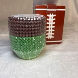 Football Party Pack 288 Cupcake Treat Liners Brand New Super Bowl 14 Available